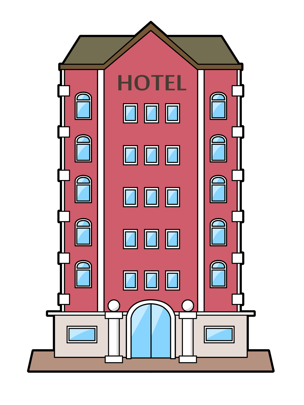 Hotel clip art misc. Clipart ruler animated
