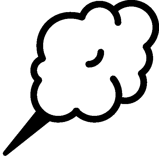 Cotton clipart coloring. City candy icon ios