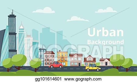 city clipart city landscape