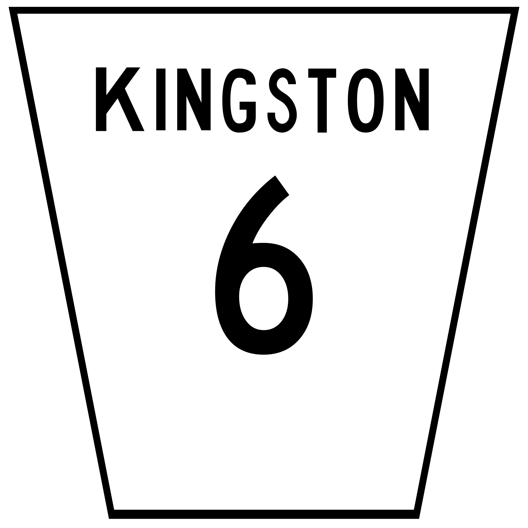 Clipart road city road. File kingston svg wikimedia