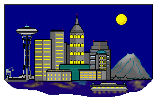 city clipart day night