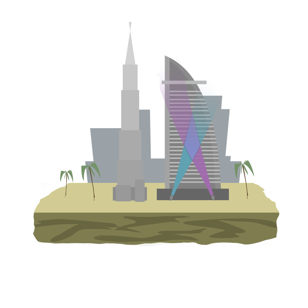 Island png . City clipart dubai