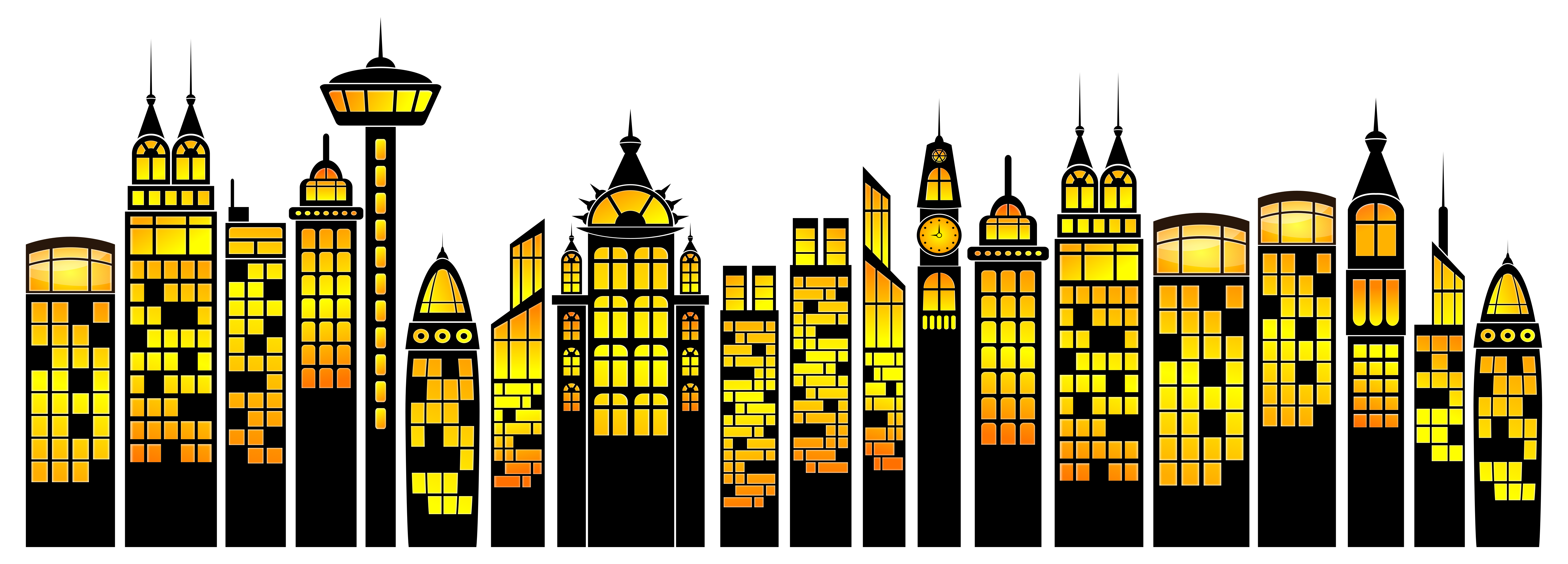Cityscape clipart biulding. Simple buildings by viscious
