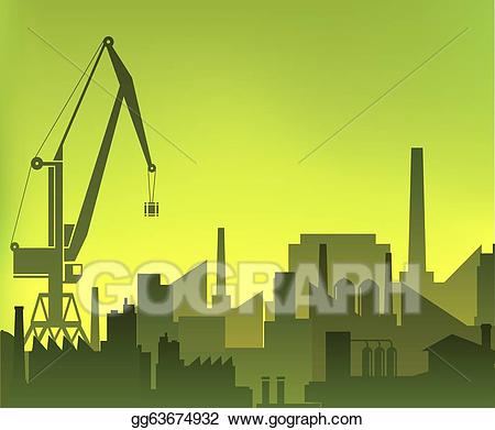 city clipart industrial city