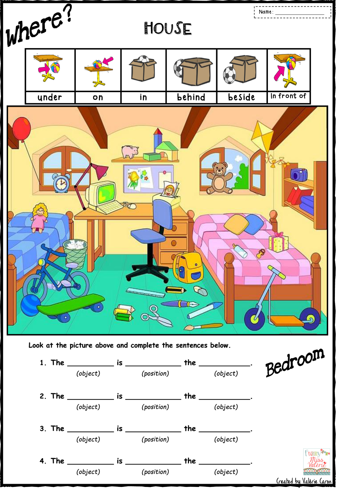 Home clipart place.  awesome prepositions of