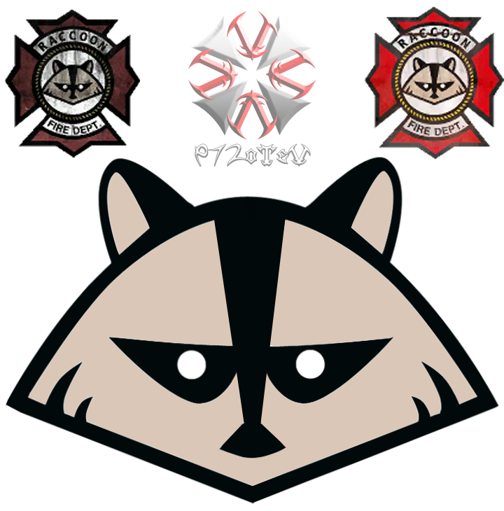 City clipart resident. Raccoon logo png by