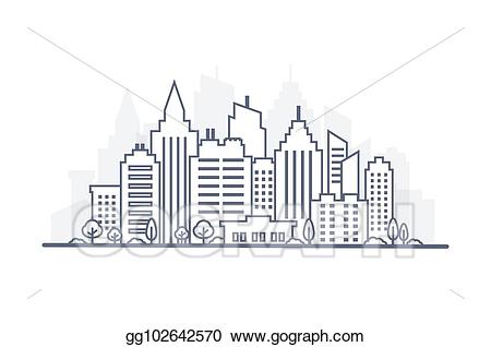 city clipart template
