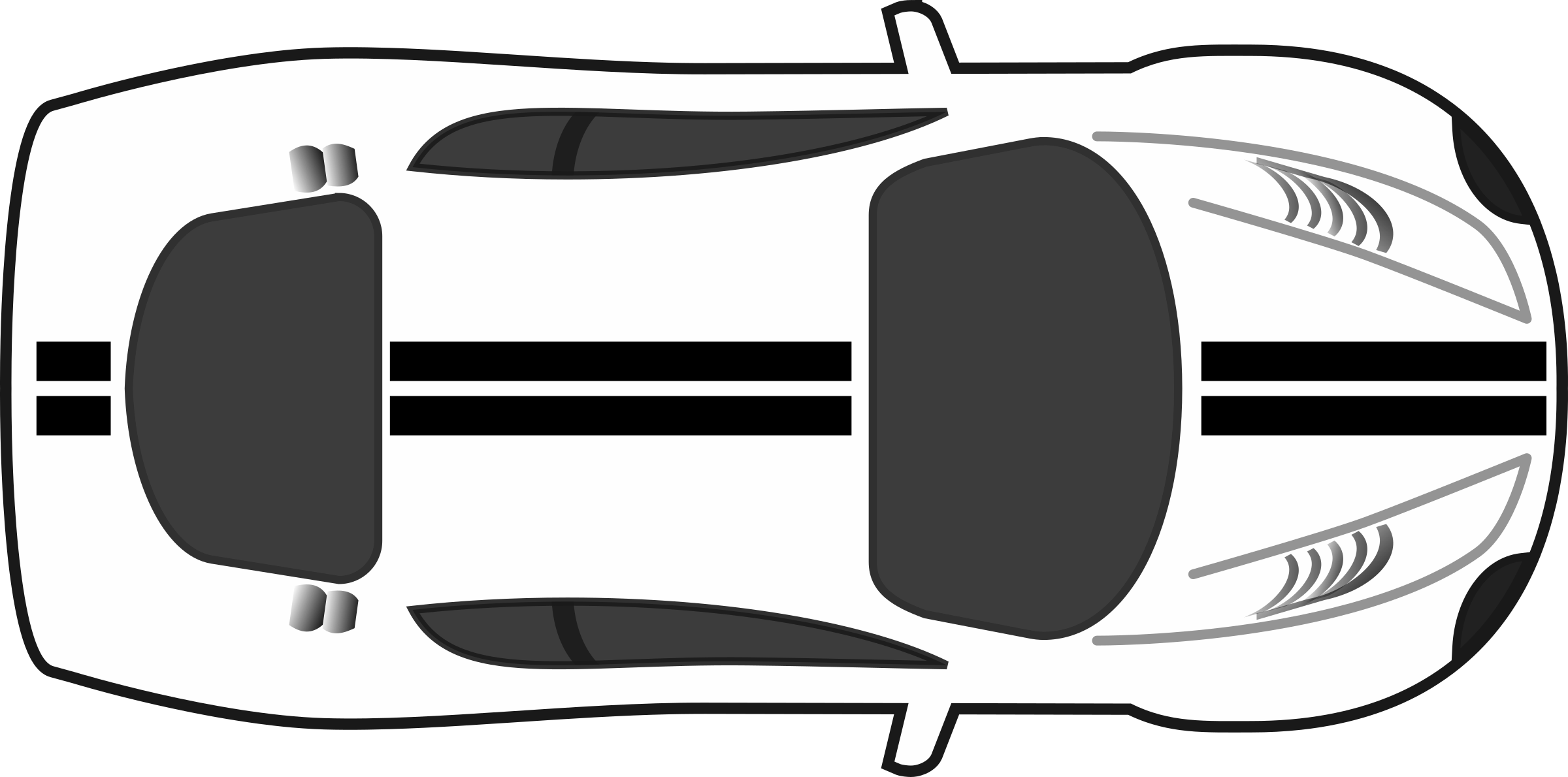 motorcycle clipart top view