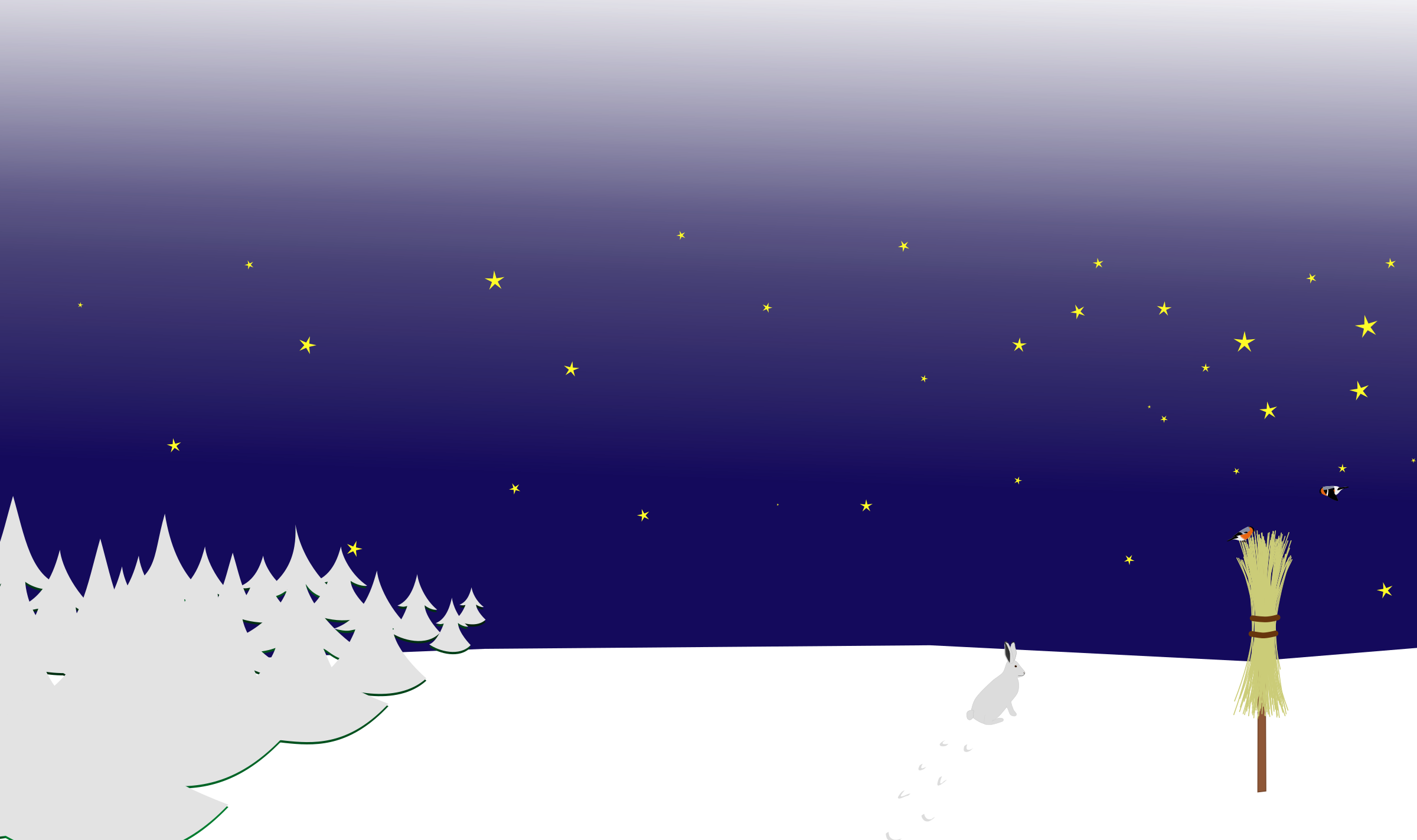 Winter clipart scenery. Night scene icons png