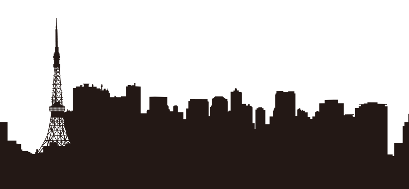 Cityscape clipart building dubai. Tokyo skyline silhouette at