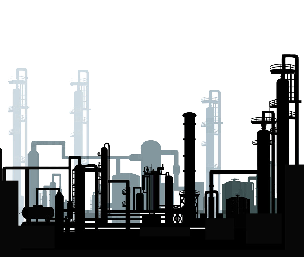 Oil refinery petroleum clip. Industry clipart industrial area