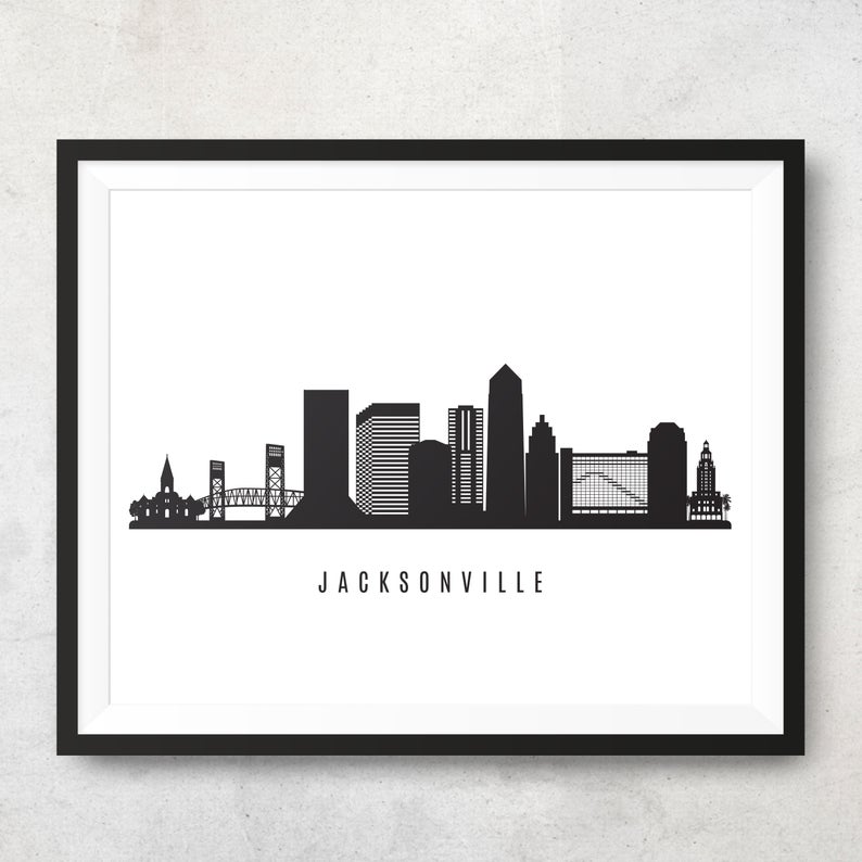 cityscape clipart jacksonville skyline