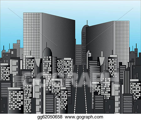 cityscape clipart office building