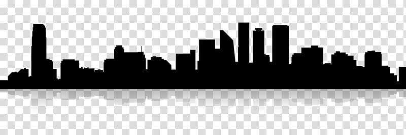 skyline clipart silhouette city