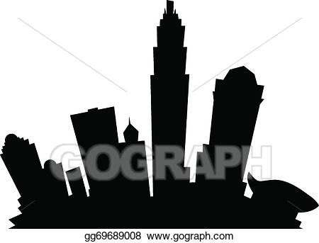 skyline clipart cartoon