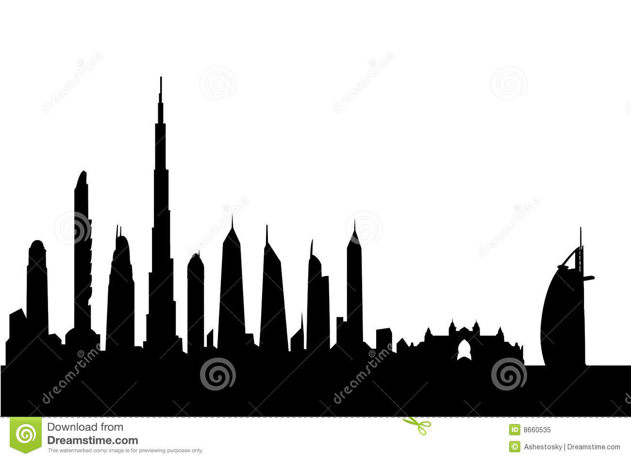 cityscape clipart tall building