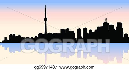 skyline clipart waterfront