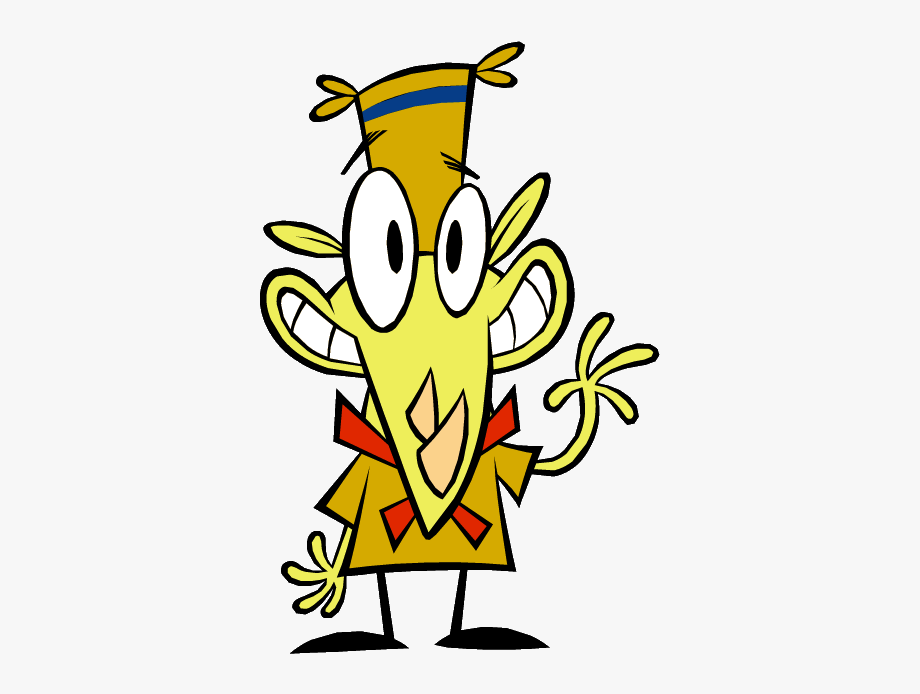 Clam clipart yellow. Camp lazlo character waving