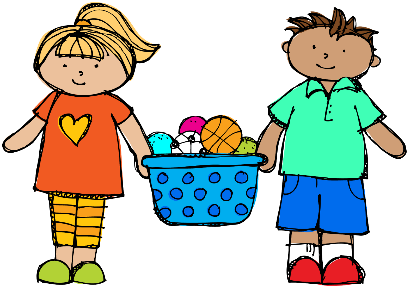 School behavior good images. Young clipart playtime