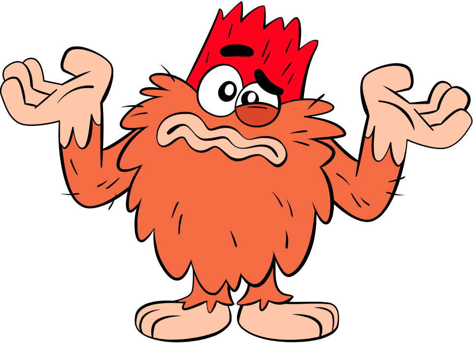 Confused squatchy berger gonoodle. Clap clipart playground game
