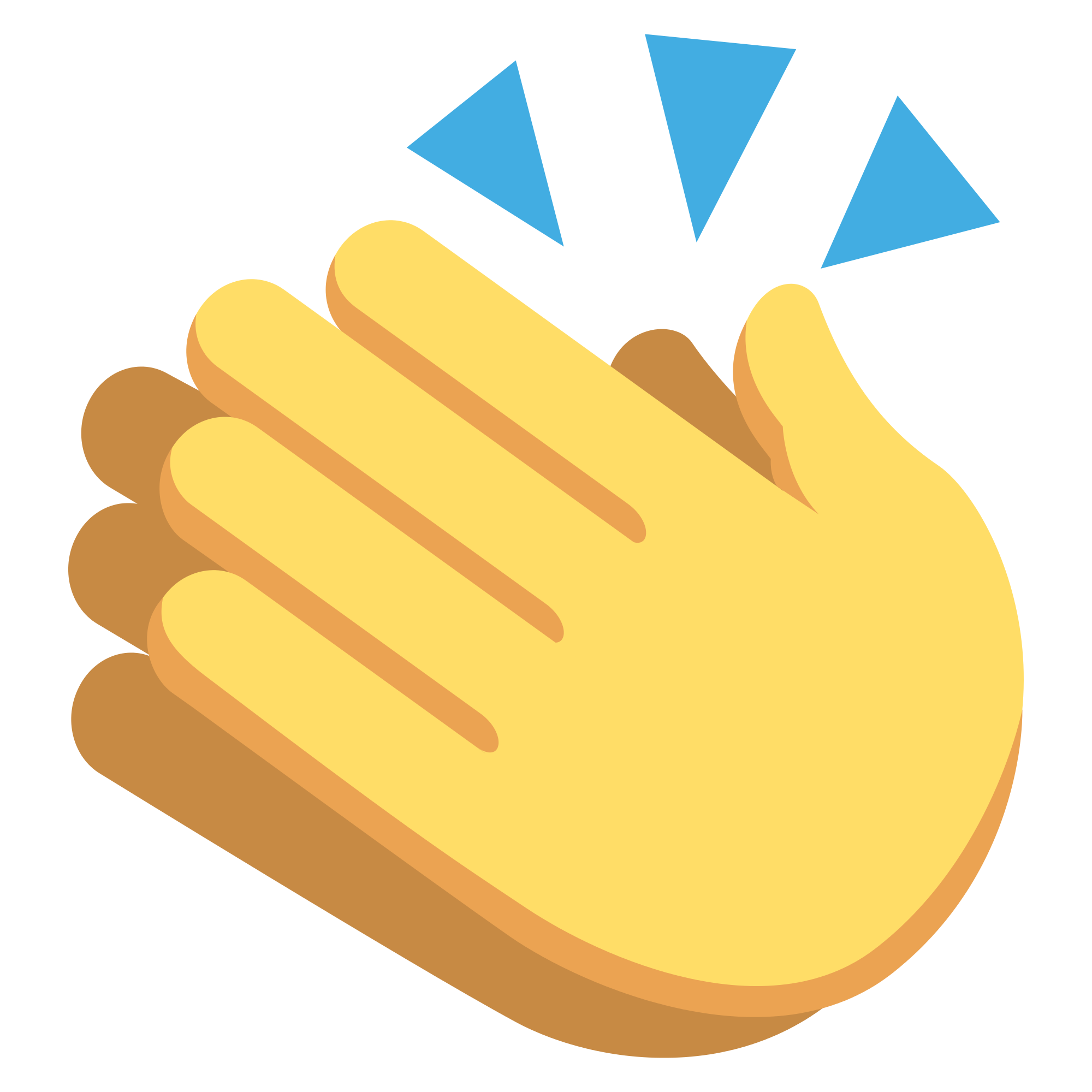 clipart hands clapping