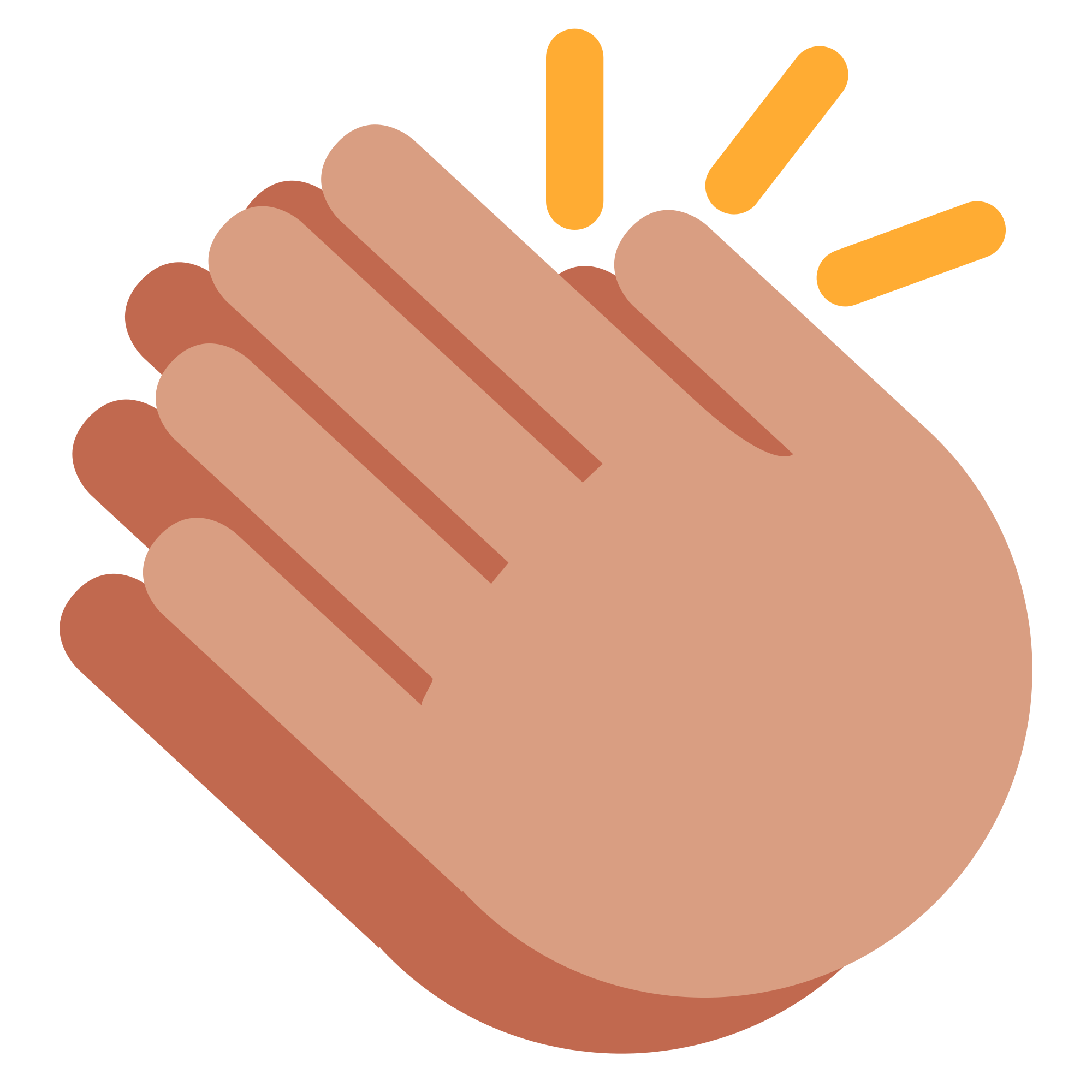 clap clipart uses hand