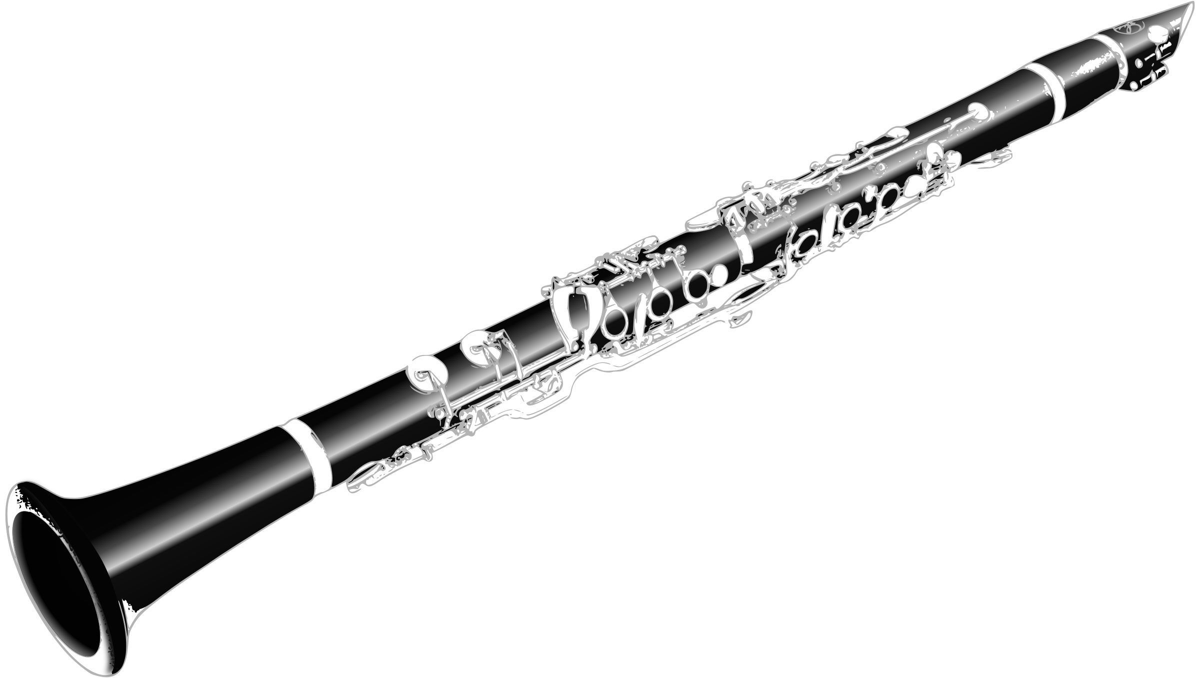 instruments clipart clarinet