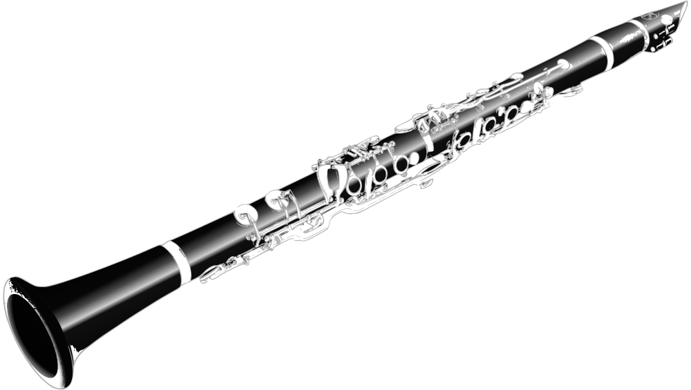 Onlinelabels . Clarinet clipart clip art