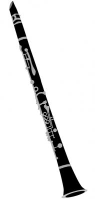 clarinet clipart digital