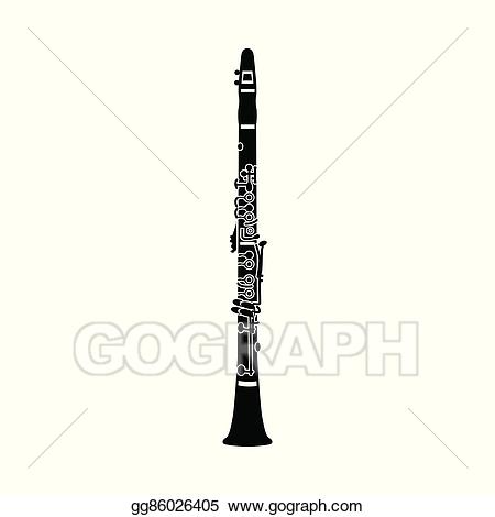 clarinet clipart simple