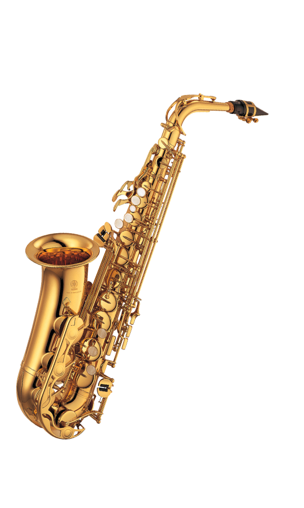 Baritone saxophone musical instrument. Clarinet clipart vector