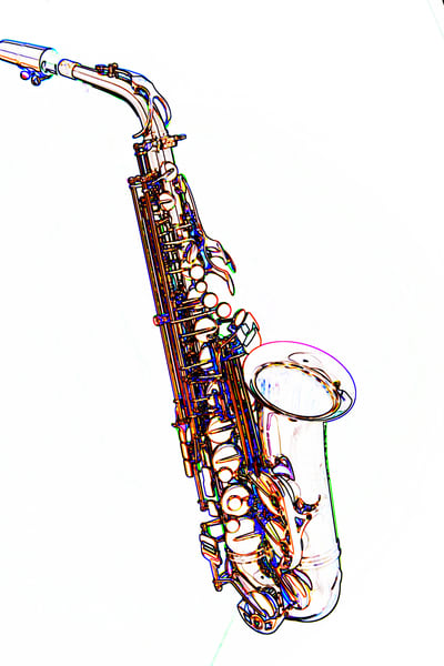 clarinet clipart watercolor