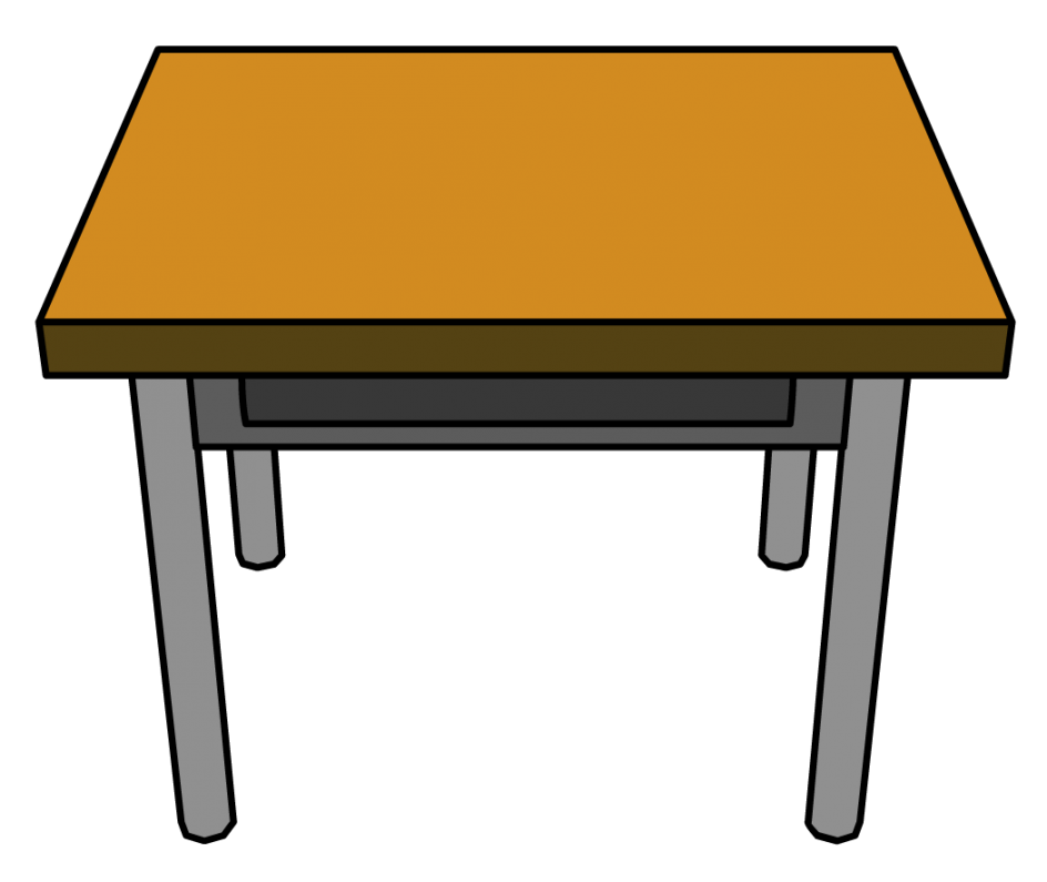 phone clipart table
