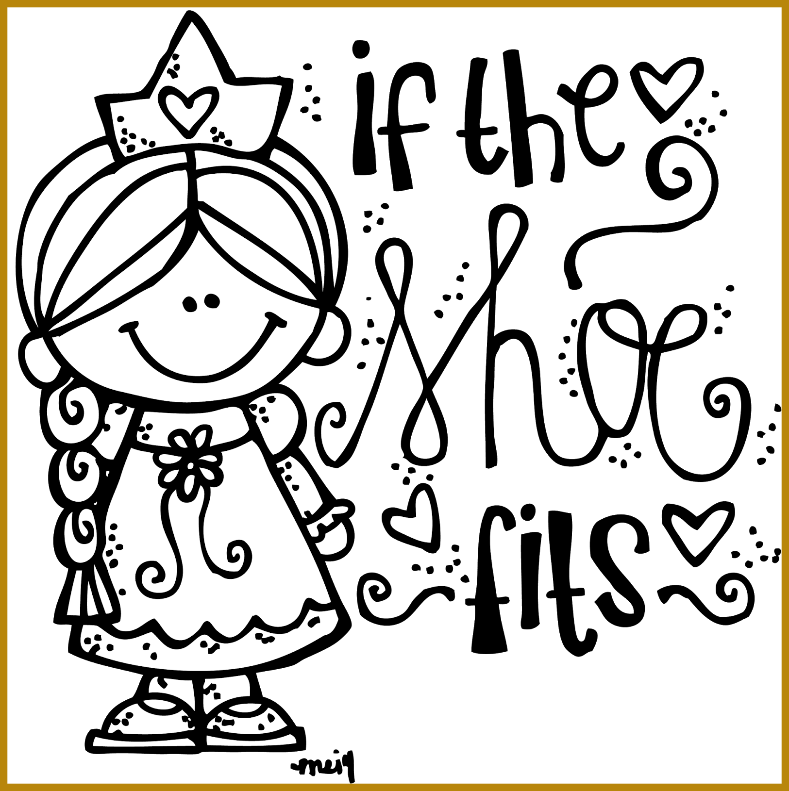 class clipart black and white