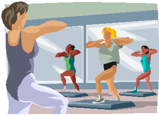 Exercise clipart fitness class. Free cliparts download clip