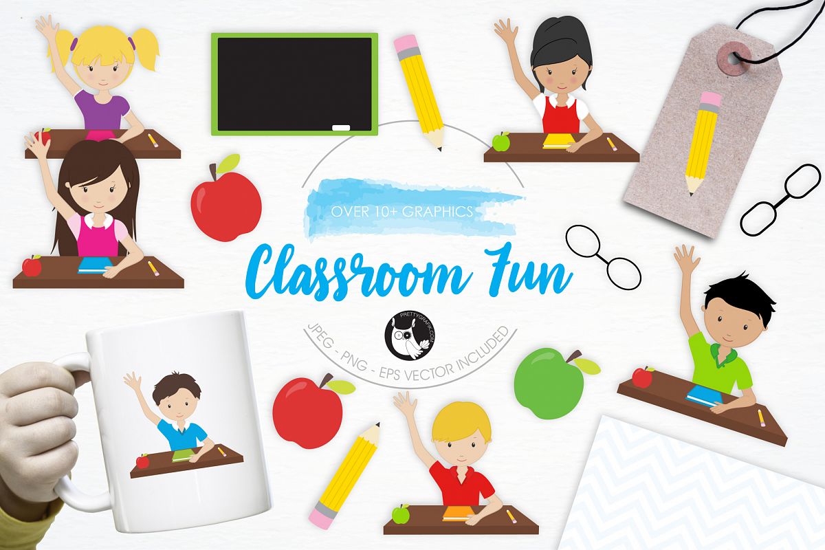 class clipart fun classroom