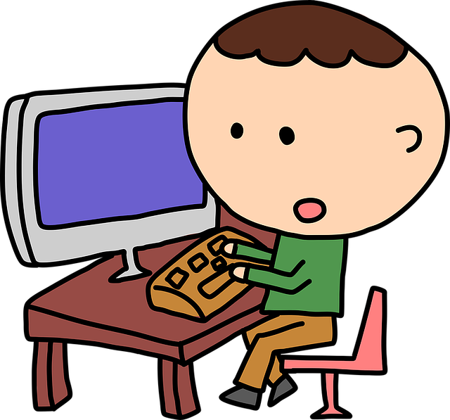 learning clipart class monitor