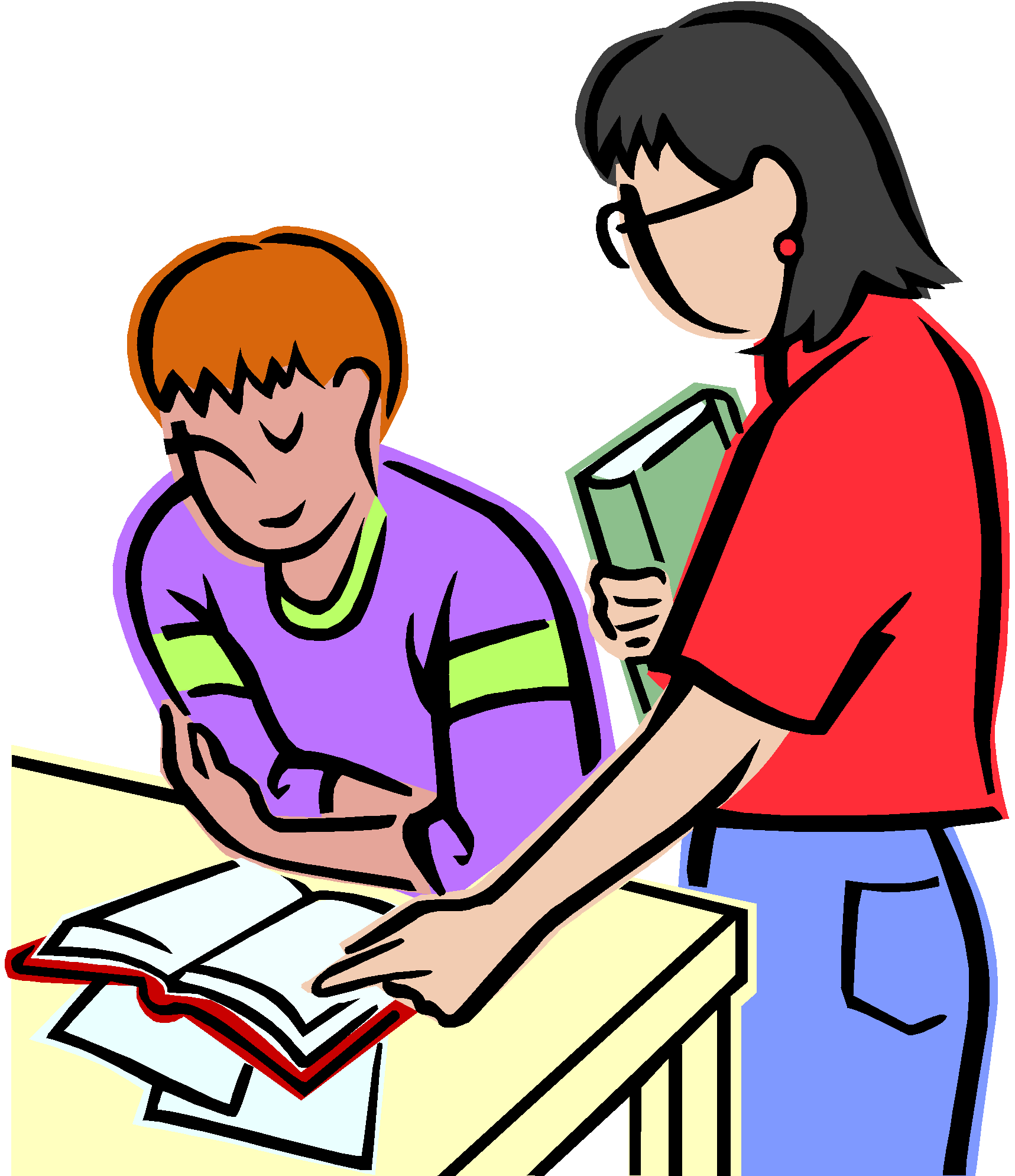 Helping clipart student. North arlington library welcome