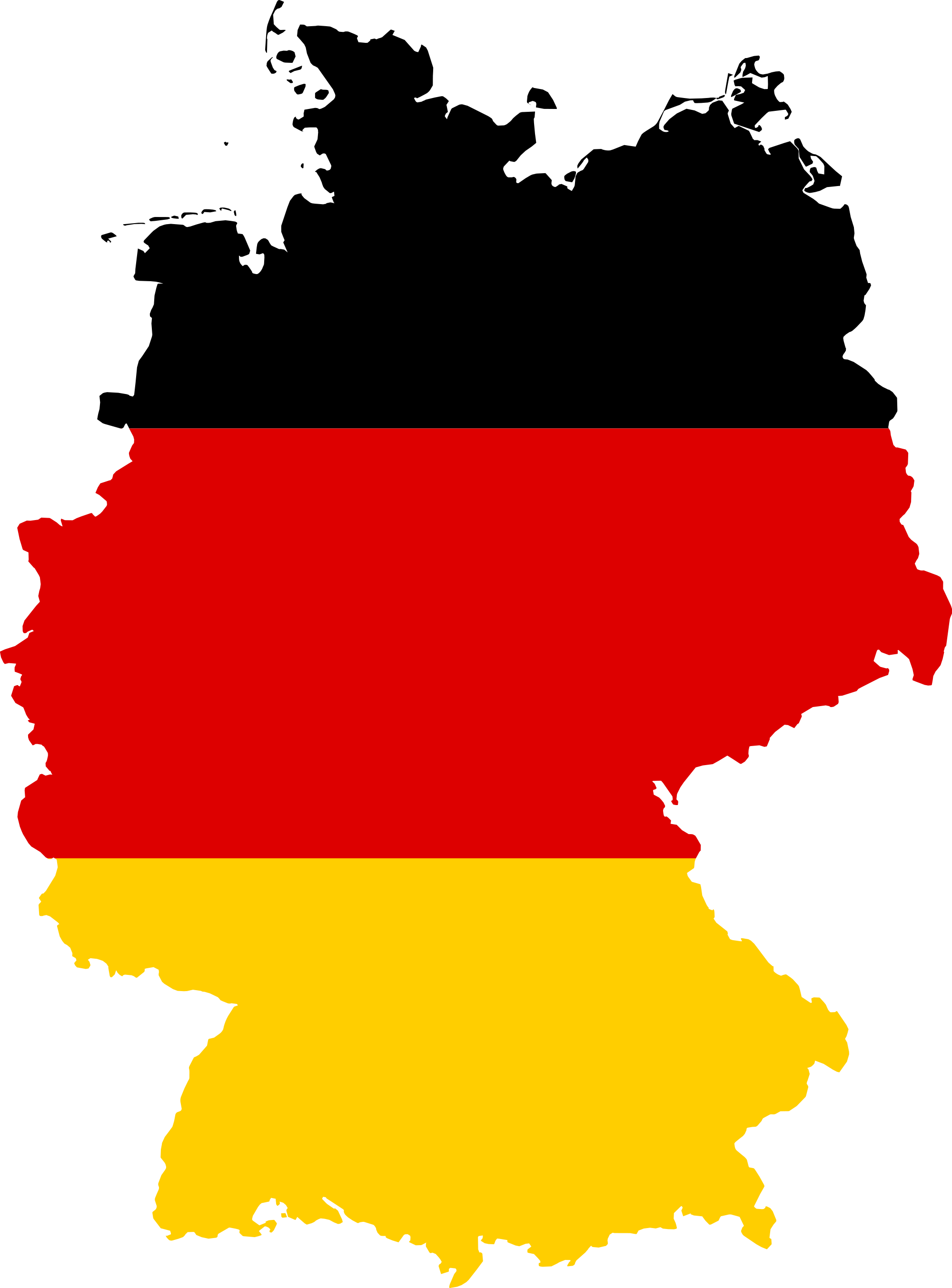 Clipart map river mouth. File flag of germany