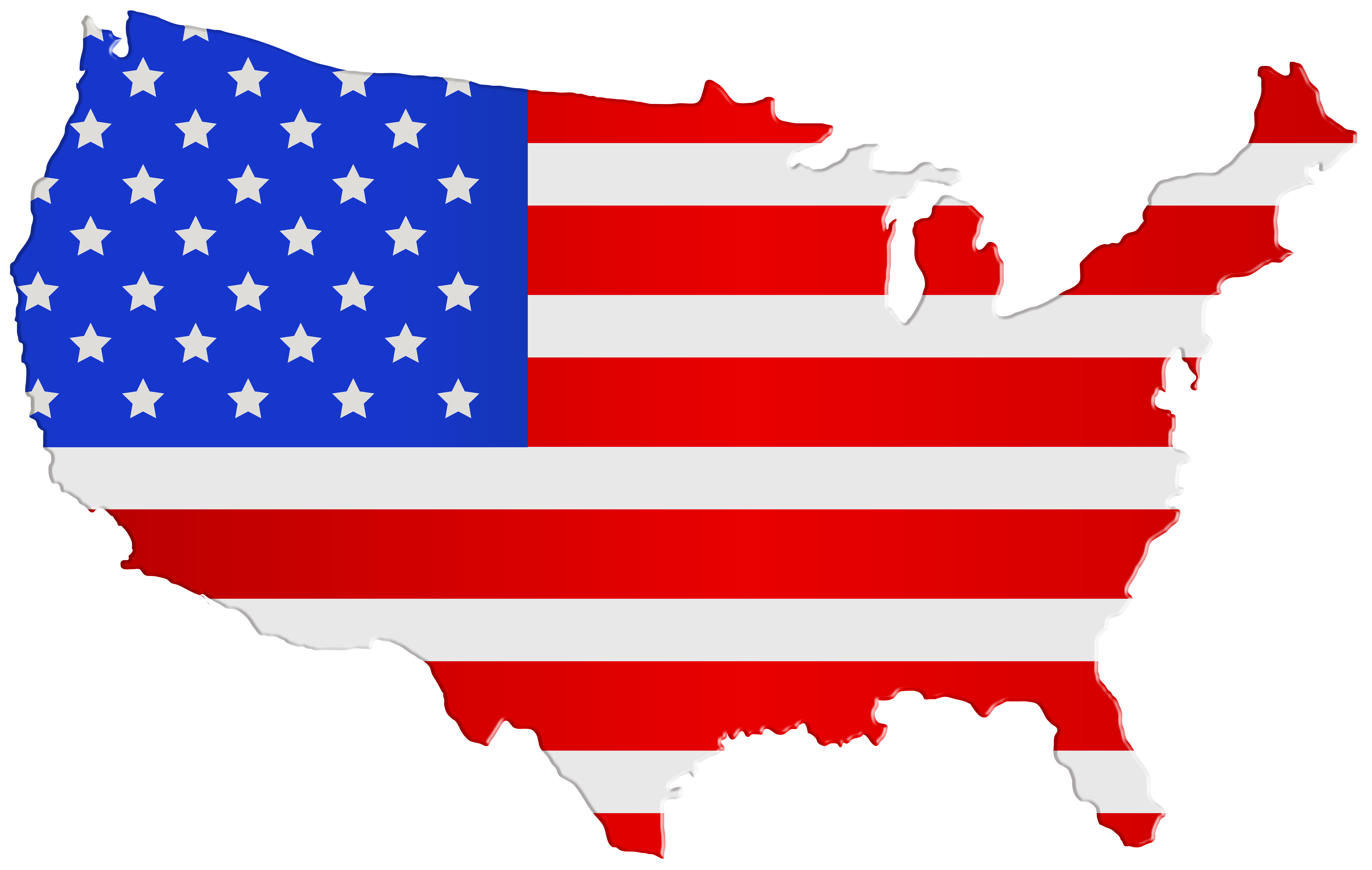 North america at getdrawings. United states clipart printable