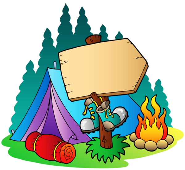 Etiquettes scraps png pancarte. Clipart forest campground