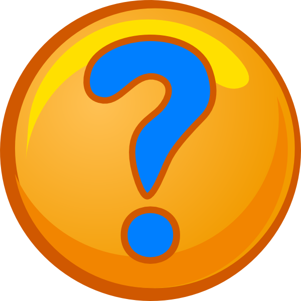 Animated question mark clip. Megaphone clipart animation