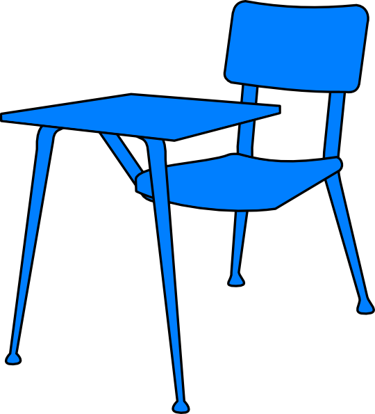 desk clipart seated