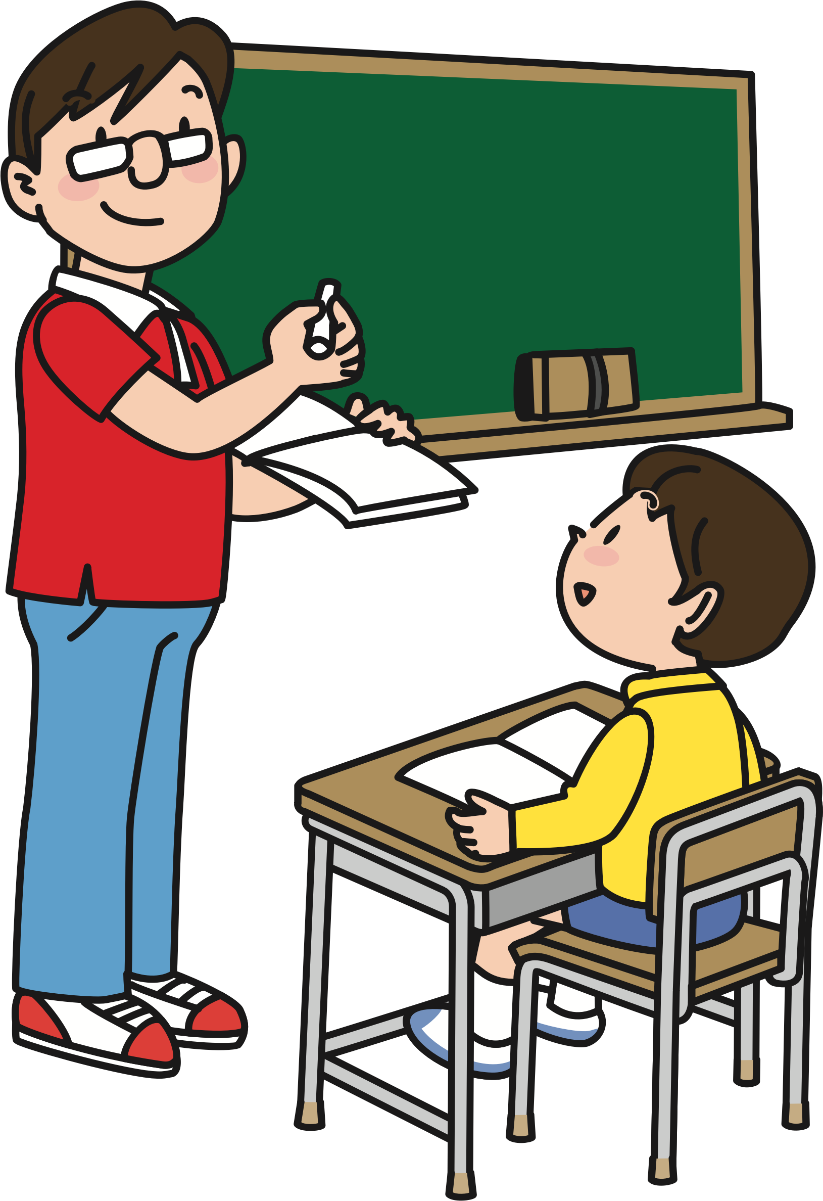 student clipart teacher