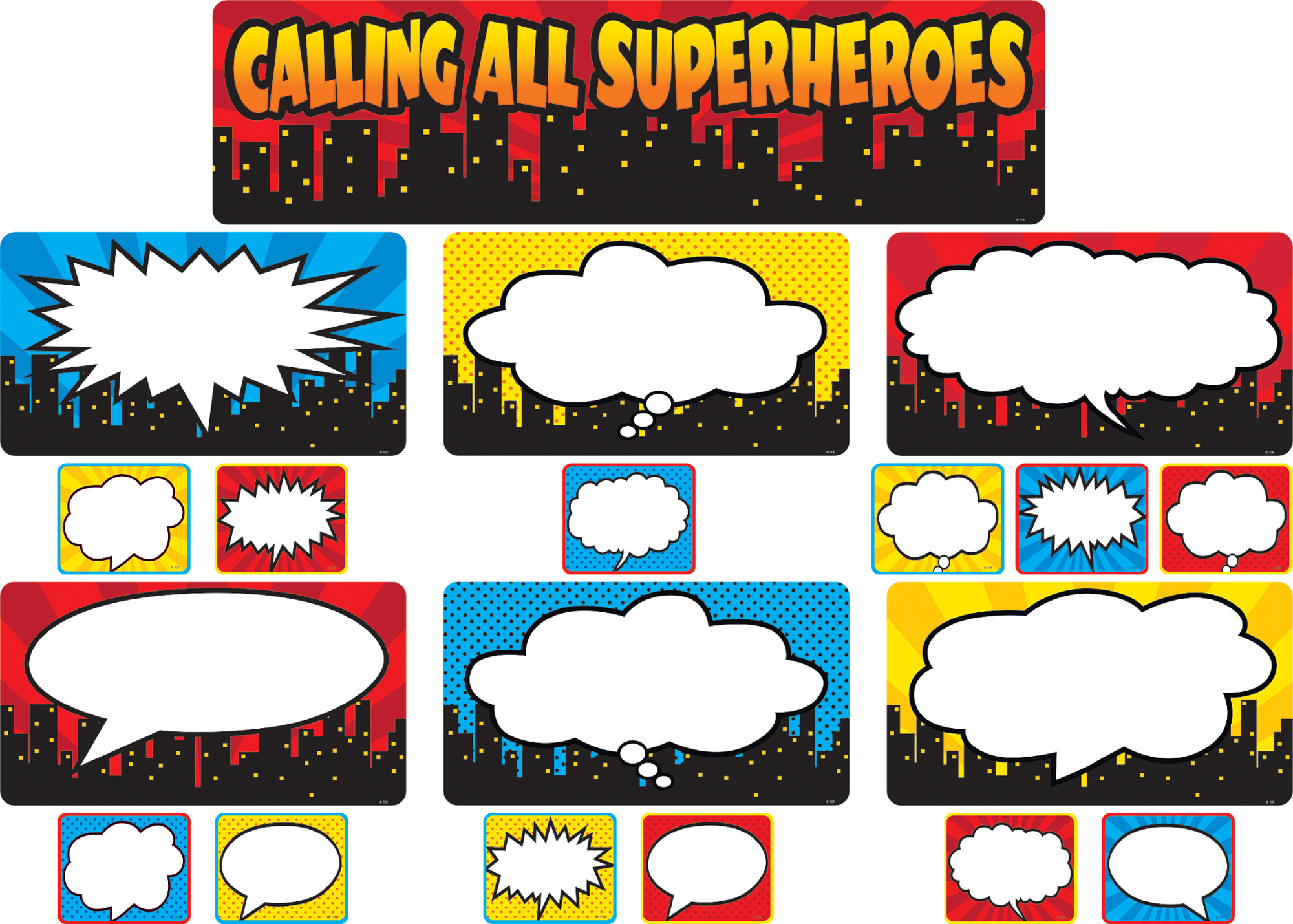 hero clipart calling all