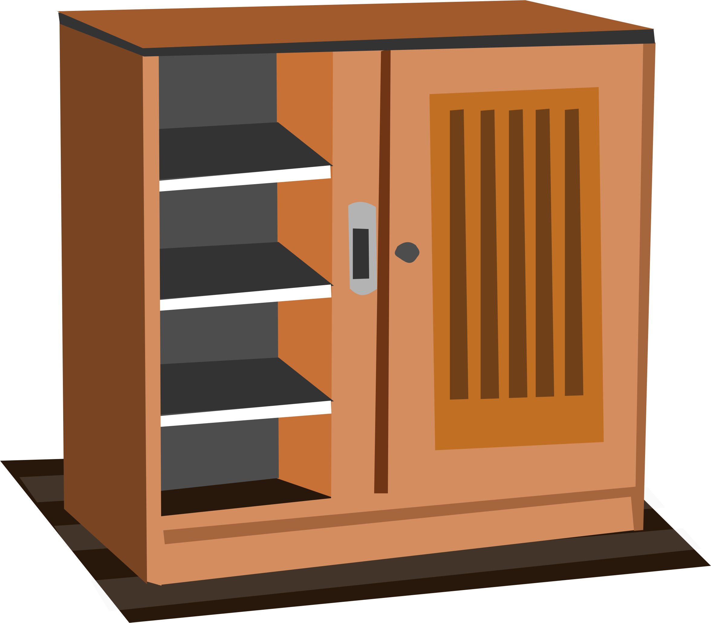  collection of open. Organized clipart cupboard