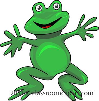 frog clipart classroom