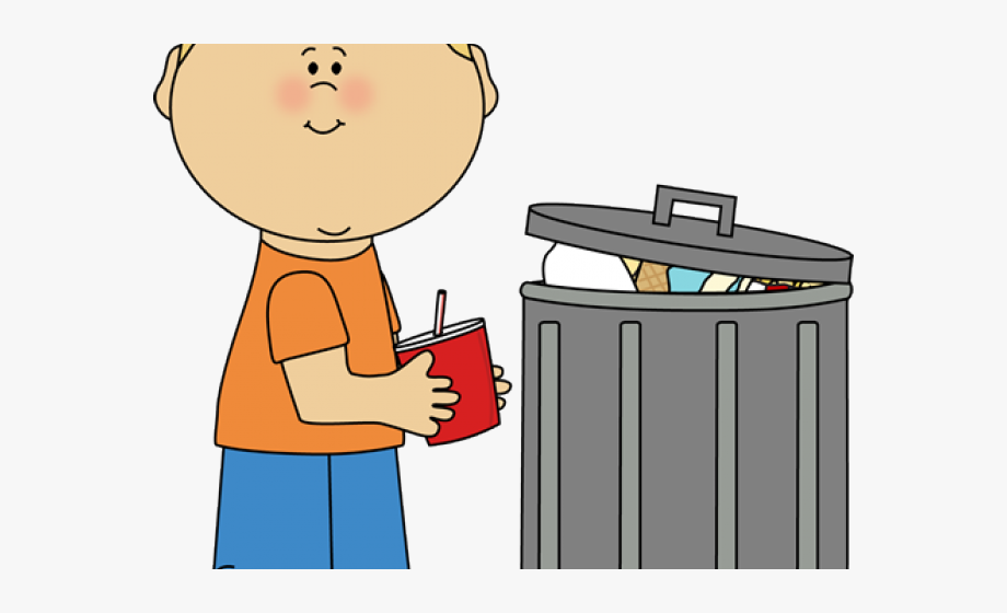 classroom clipart garbage