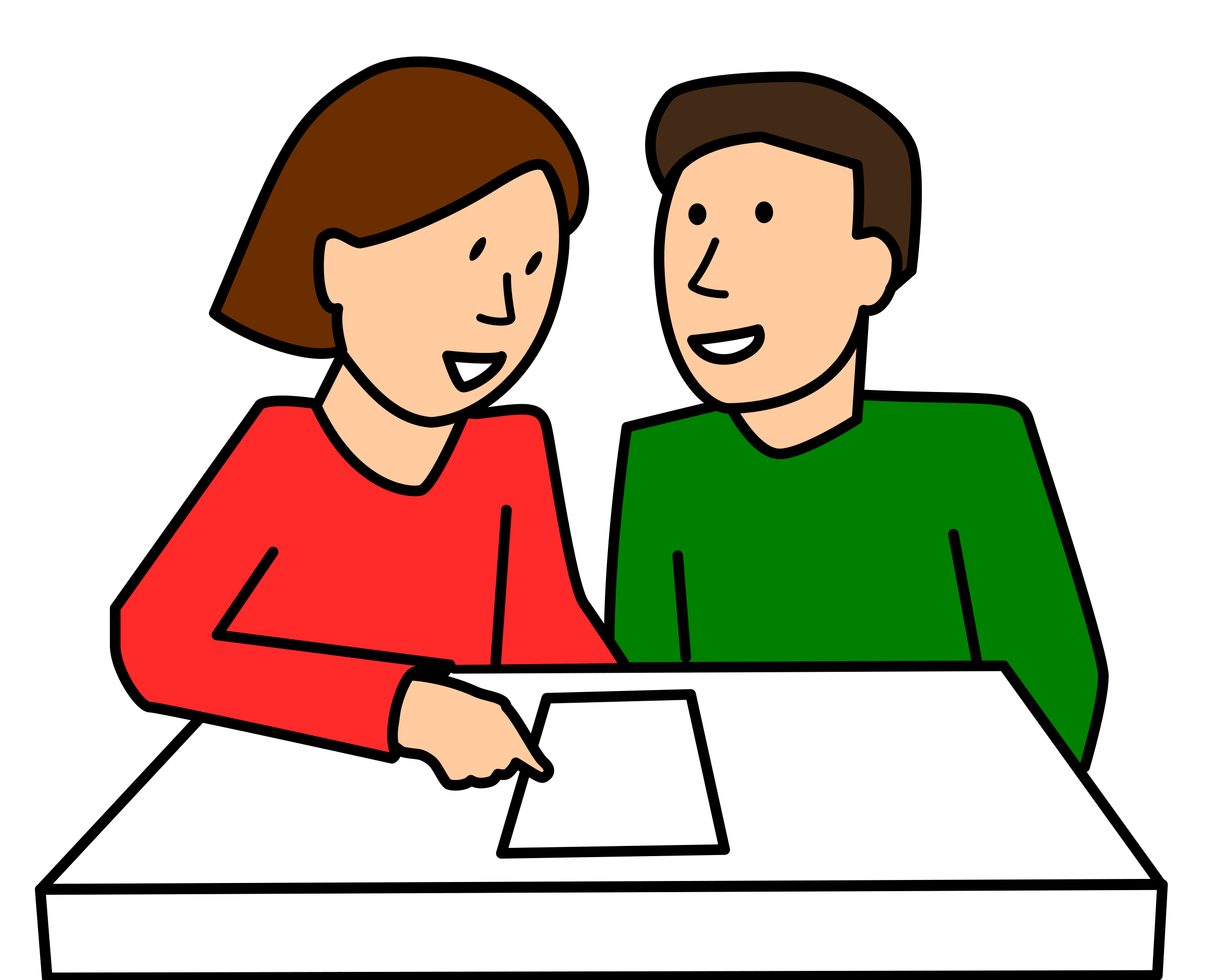 Writer clipart partners.  collection of student