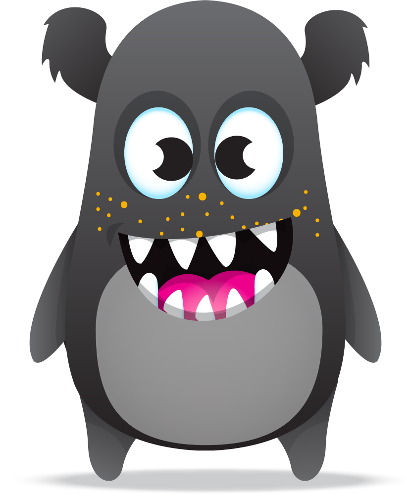 Blog de aula ingl. Monster clipart one tooth